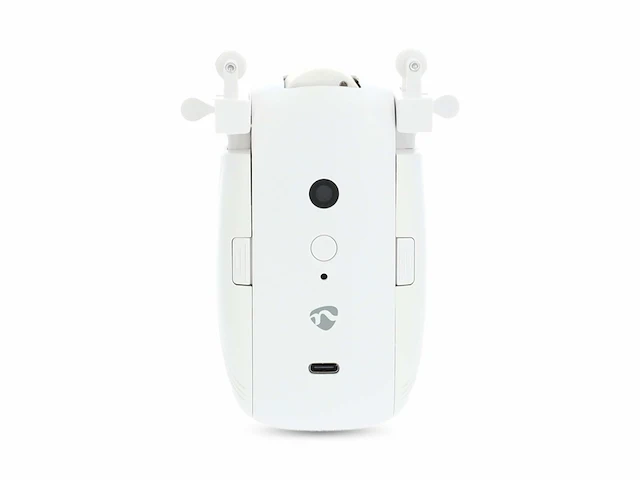 Nedis smartlife gordijnrobot i rail / u railgordijnen batterij gevoed / usb gevoed 4000 mah bluetooth wit - afbeelding 1 van  5