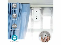 Nedis smartlife gordijnrobot i rail / u railgordijnen batterij gevoed / usb gevoed 4000 mah bluetooth wit - afbeelding 3 van  5