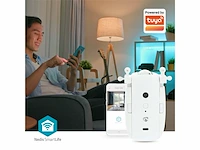 Nedis smartlife gordijnrobot i rail / u railgordijnen batterij gevoed / usb gevoed 4000 mah bluetooth wit - afbeelding 4 van  5
