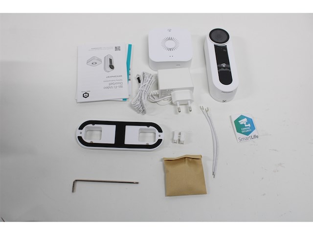 Nedis smartlife videodeurbel netvoeding 1536x1536 cloud opslag (optioneel) / microsd (niet inbegrepen) / onvif ip65 met bewegingssensor wit - afbeelding 3 van  3