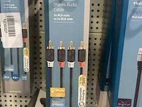 Nedis stereo audiokabel type cabw24200at10 - 1mtr - afbeelding 1 van  2
