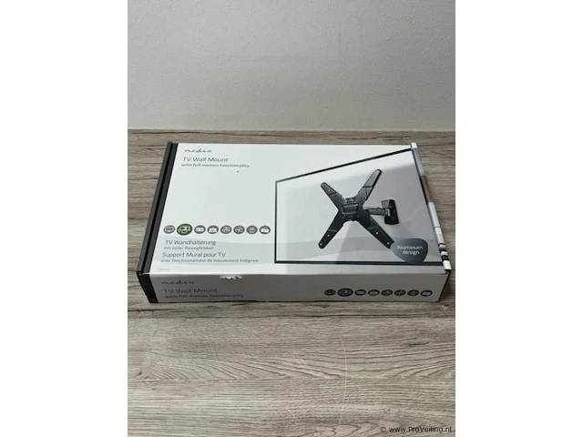 Nedis tv-muurbeugel voor tv's van 26-42" - afbeelding 1 van  3