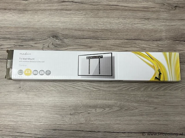 Nedis tv-muurbeugel voor tv's van 32-55" - afbeelding 1 van  2