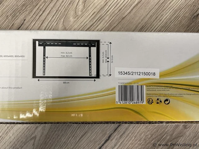 Nedis tv-muurbeugel voor tv's van 37-70" - afbeelding 3 van  3