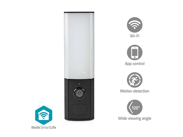 Nedis wificol10cbk bewakingscamera ip-beveiligingscamera buiten 1920 x 1080 pixels plafond/muur - afbeelding 2 van  4