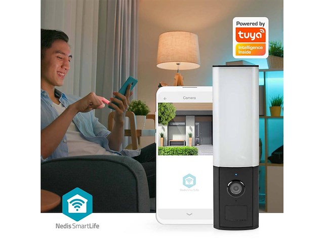 Nedis wificol10cbk bewakingscamera ip-beveiligingscamera buiten 1920 x 1080 pixels plafond/muur - afbeelding 3 van  4