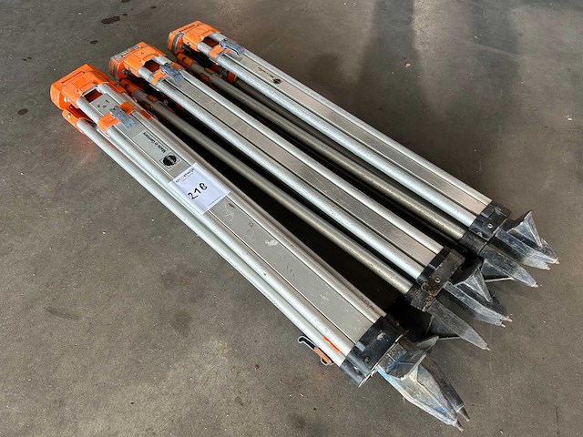 Nedo laser statief (3x) - afbeelding 1 van  4