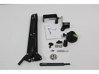 Neewer microfoon arm boom arm microfoon standaard zonder microfoon mic stand zwart - afbeelding 2 van  3