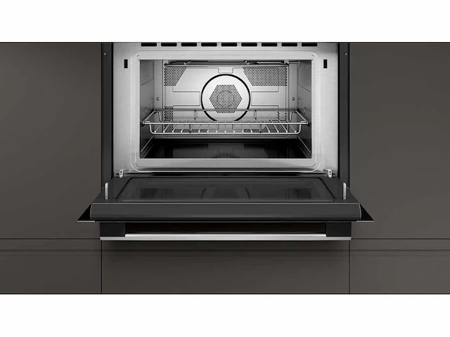 Neff c1amg84n0b oven 44 l zwart, roestvrijstaal - afbeelding 4 van  6