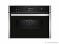 Neff c1amg84n0b oven 44 l zwart, roestvrijstaal