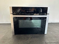 Neff c1amg84n0b oven 44 l zwart, roestvrijstaal - afbeelding 2 van  6