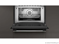Neff c1amg84n0b oven 44 l zwart, roestvrijstaal - afbeelding 5 van  6
