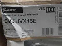 Neff s455hvx15e inbouw vaatwasser type sl6p1f. breedte 60 cm. geluidsniveau 46 db - afbeelding 3 van  4