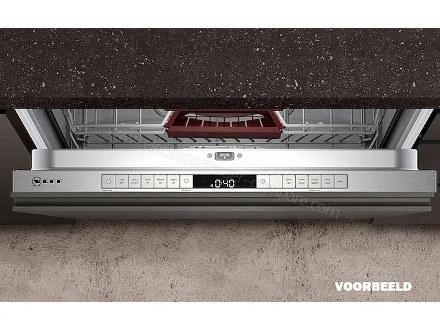 Neff s455hvx15e inbouw vaatwasser type sl6p1f. breedte 60 cm. geluidsniveau 46 db - afbeelding 4 van  4