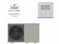 Nefit - bosch - compress 2000 awf monobloc 6 kw - warmtepomp - afbeelding 1 van  3