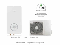 Nefit - bosch - enviline a/w split 5.0 b-s warmtepomp (binnen en buitenunit) - afbeelding 5 van  13