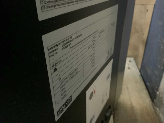 Nefit airo s hydro (5/4kw) monoblock - afbeelding 2 van  3