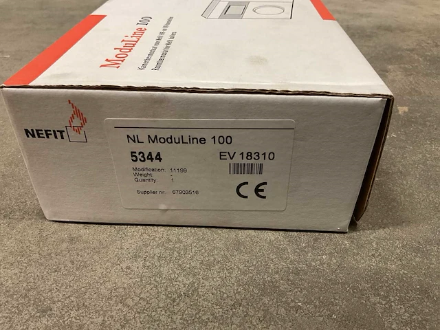 Nefit moduline 100 kamerthermostaat - afbeelding 3 van  3