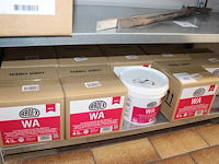 Negen dozen epoxyharslijm ardex wa a 4 kilo wit. - afbeelding 2 van  3