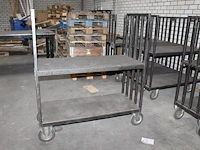 Negen transportkarren voornamelijk afm. 130 x 55 x 149 cm - afbeelding 2 van  2