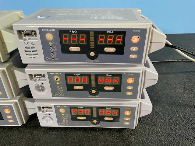 Nellcor n-560 / n550b pulsoxymeter (6x) - afbeelding 2 van  8