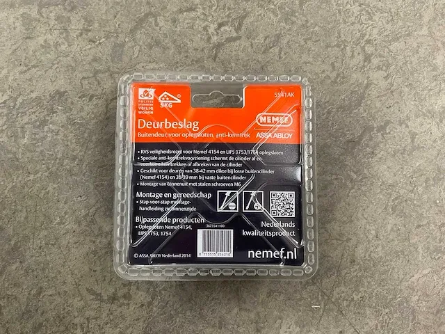 Nemef - 5541 - veiligheidsrozet 60 mm (5x) - afbeelding 3 van  4