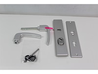 Nemef veiligheidsbeslag 3417-ii lang recht 72mm anti-kerntrek f1 - afbeelding 2 van  3