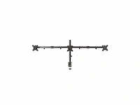 Neomounts fpma-d550d3 monitorarm 3 schermen 10-27 0-6 kg/scherm zwart - afbeelding 3 van  6