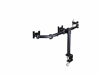 Neomounts fpmad960d3 full motion monitorarm 3 schermen 1021 klem zwart - afbeelding 1 van  3