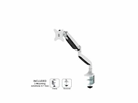 Neomounts nmd750wit monitorarm 1 scherm 19 kg gasveer wit - afbeelding 2 van  5