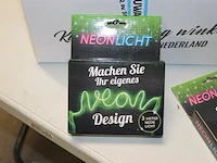 Neon licht groen - afbeelding 2 van  3