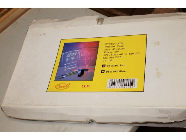 Neon winkel bord 1x - afbeelding 4 van  5