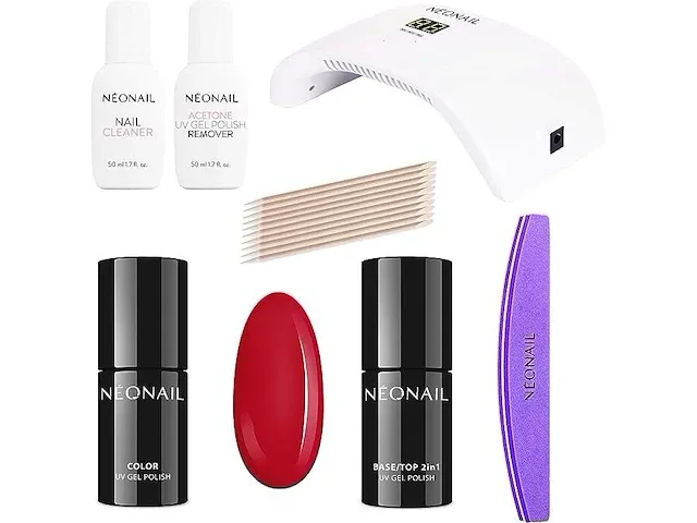Neonail starterset first choice rood - afbeelding 5 van  5
