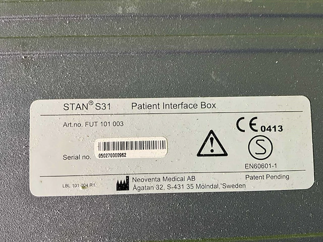 Neoventa stan s31 patiëntmonitor - afbeelding 6 van  7