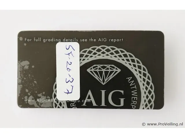 Nephrite 1.09ct aig certified - afbeelding 2 van  4