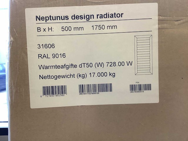 Neptunus - 31606 - designradiator - afbeelding 2 van  3