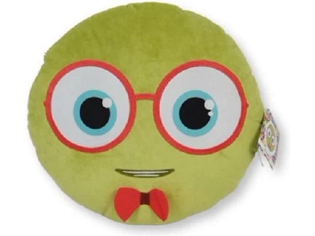 Nerdy emoji sierkussen 2 stuks - afbeelding 1 van  3