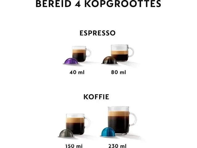 Nespresso - magimix - vertuo pop - blauw nespresso - afbeelding 2 van  6