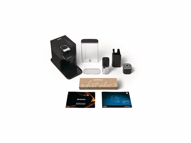 Nespresso lattissima one en510.b koffiecapsulemachine met automatisch melksysteem, zwart - afbeelding 3 van  5