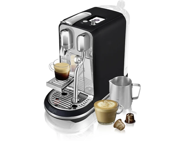 Nespresso sage creatista plus - koffiecupmachine - black truffle nespresso - afbeelding 1 van  5