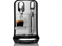 Nespresso sage creatista plus - koffiecupmachine - black truffle nespresso - afbeelding 2 van  5
