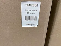Nest materiaal kokos bruin (15x) - afbeelding 2 van  3