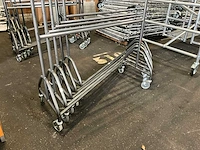 Nestelbaar mobiel kledingrek (5x) - afbeelding 4 van  4
