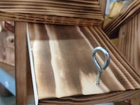 Nestkasten - gevlamd hout - 5 stuks - afbeelding 4 van  4