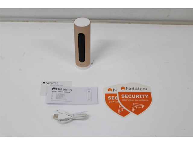Netatmo slimme binnencamera met muurbevestiging wifi bewegingsdetectie nachtzicht fhd 1080p microsdkaart zonder abonnement - afbeelding 5 van  5