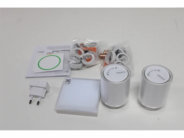 Netatmo slimme radiatorknop multi room starterpack 2 slimme thermostaatknoppen werkt met google home & apple homekit - afbeelding 5 van  5