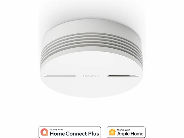 Netatmo slimme rookmelder batterij 3 stuks - afbeelding 1 van  4