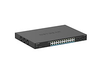 Netgear 24 x 2 5 g multigigabitswitch zwart - afbeelding 1 van  4