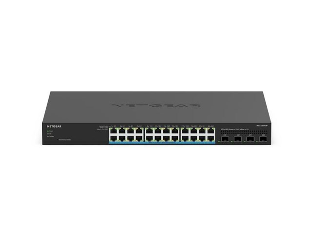 Netgear 24 x 2 5 g multigigabitswitch zwart - afbeelding 2 van  4