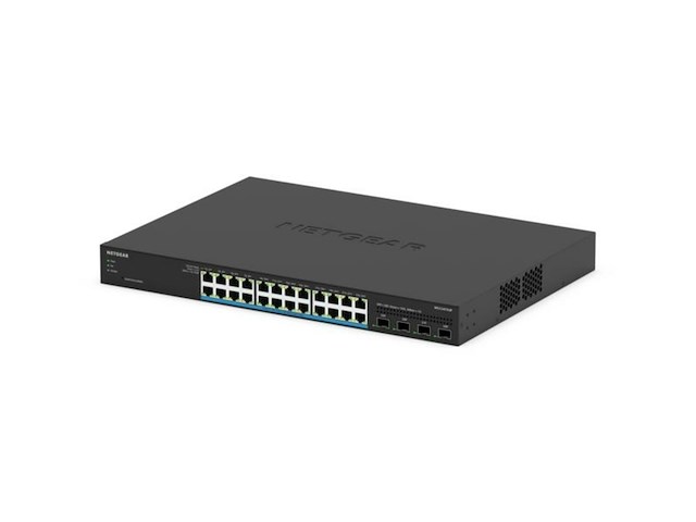 Netgear 24 x 2 5 g multigigabitswitch zwart - afbeelding 3 van  4